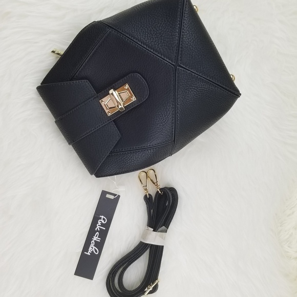 Pink Haley Handbags - NEW! Pink Haley Frida Front Lock Patch Crossbody